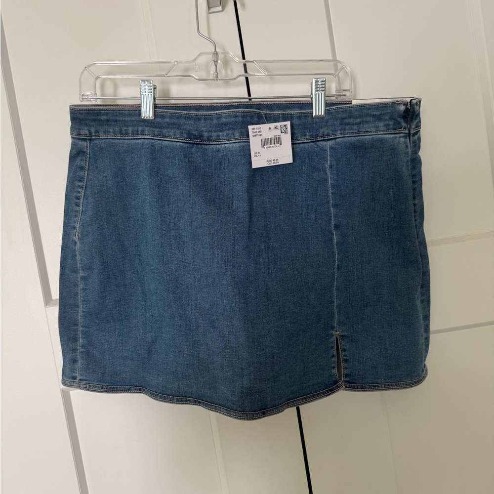 Denim Mini Skirt